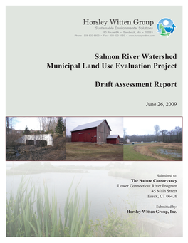 Salmon River Watershed Municipal Land Use Evaluation Project Draft