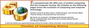 Timeline of Computing History 4000-1200 B.C
