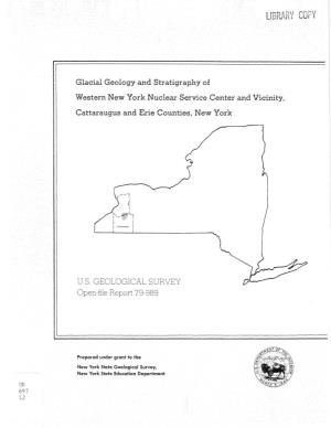 Glacial Geology and Stratigraphy of Western New York Nuclear Service