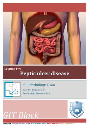 Peptic Ulcer Disease
