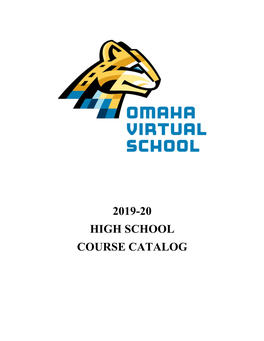 2019-20 High School Course Catalog