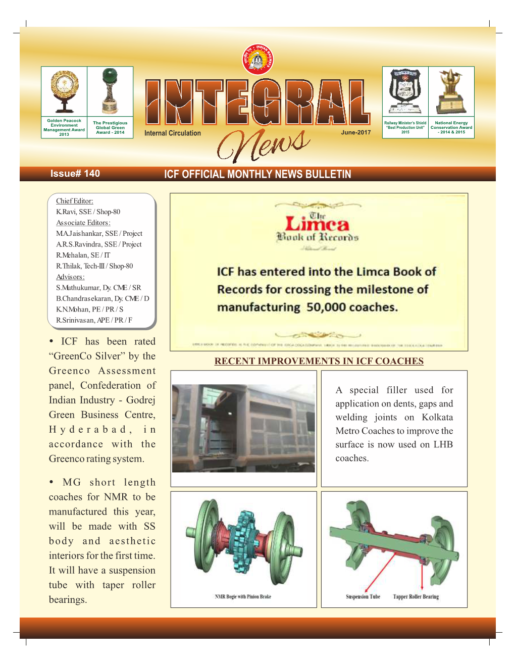 ICF-Integral News June 2017 Issue Final