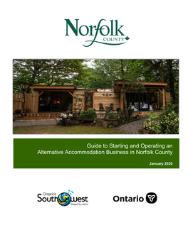Guide to Starting and Operation an Alternative Accommodation