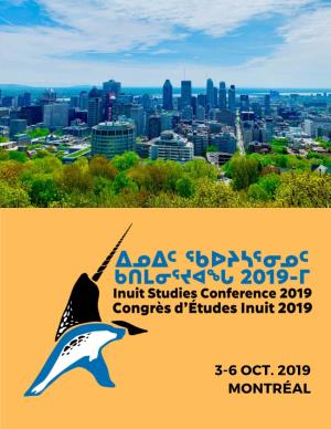 3-6 Oct . 2019 Montréal