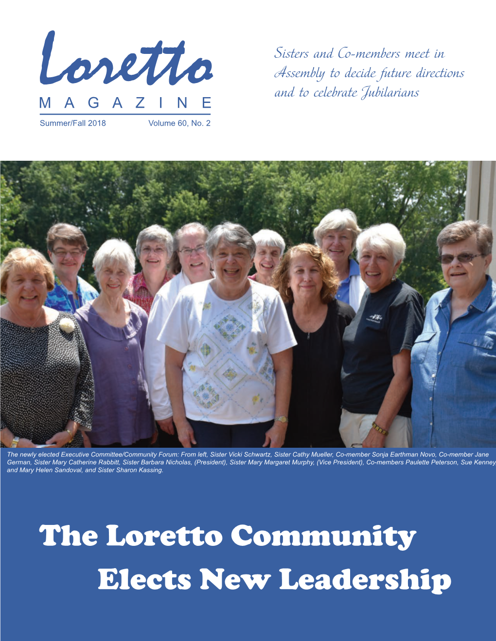 The Loretto Community Elects New Leadership , Page 8