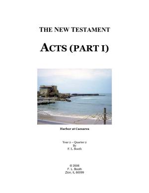 The Book of Acts, Part