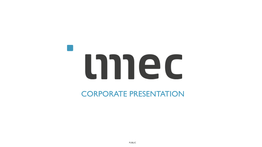 Corporate Presentation