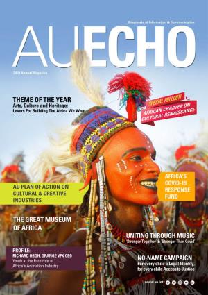 Au Echo 2021 1 Note from the Editor