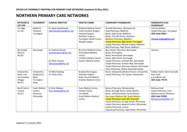 Northern Primary Care Networks