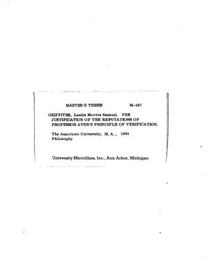 University Microfilms, Inc., Ann Arbor, Michigan COPYRIGHT BY