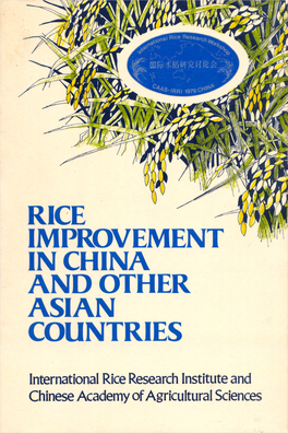 Rice Improvement in China and Other Asian Countries