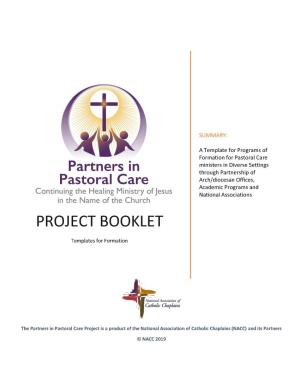 Partners in Pastoral Care Ministry