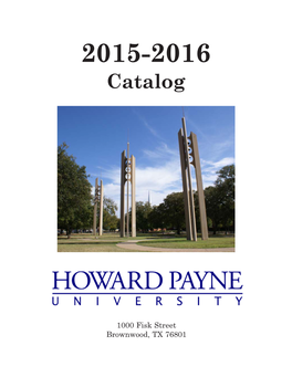 2015-2016 Catalog