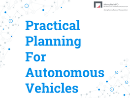 Practical Planning for Autonomous Vehicles About Me