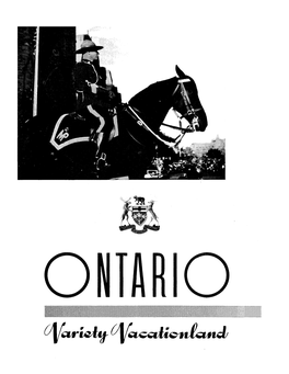 Ontario Variety Vacationland