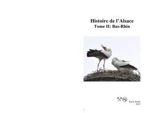 Histoire De L'alsace: Tome II: Bas-Rhin