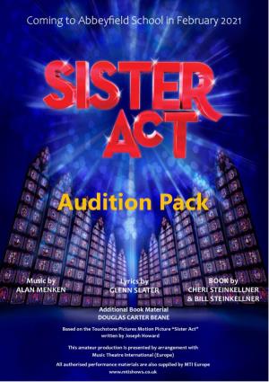 Sister-Act-Audition-Pack.Pdf
