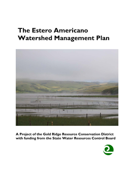 The Estero Americano Watershed Management Plan