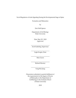 Duke University Dissertation Template