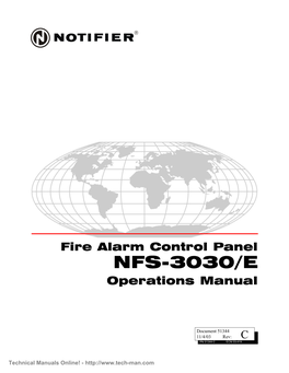 NFS-3030/E Operations Manual