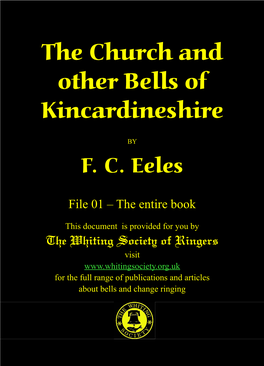 The Church and Other Bells of Kincardineshire