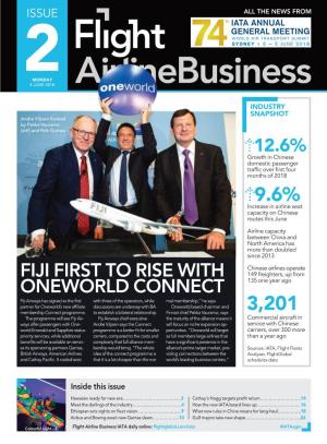 Fiji First to Rise with Oneworld Connect