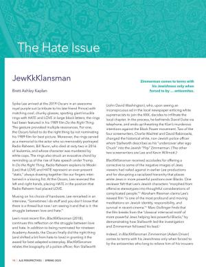 The Hate Issue