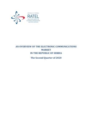 An Overview of the Electronic Communications Market 2020