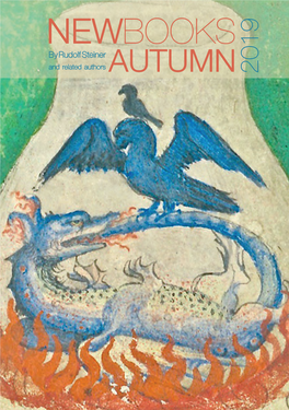 NEWBOOKS by Rudolf Steiner and Related Authors AUTUMN 2019