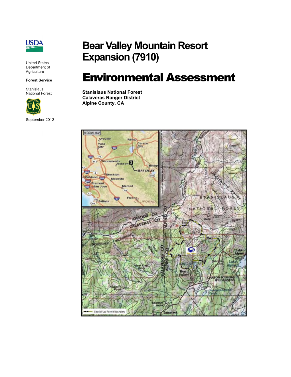 Bear Valley Mountain Resort Expansion (7910)