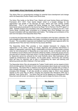 Seacombe (Poulton Road) Action Plan