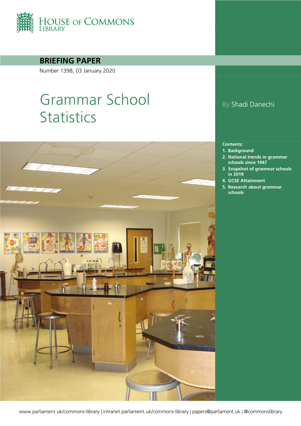 Grammar School Statistics