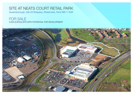 Site at Neats Court Retail Park for Sale