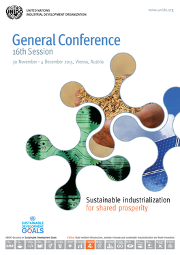 General Conference 16Th Session 30 November – 4 December 2015, Vienna, Austria