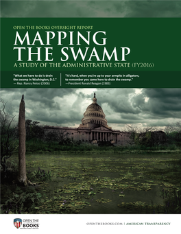 Mapping the Swamp – a Study of the Administrative State by Openthebooks.Com • 2017