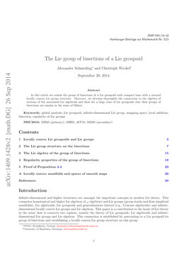 The Lie Group of Bisections of a Lie Groupoid