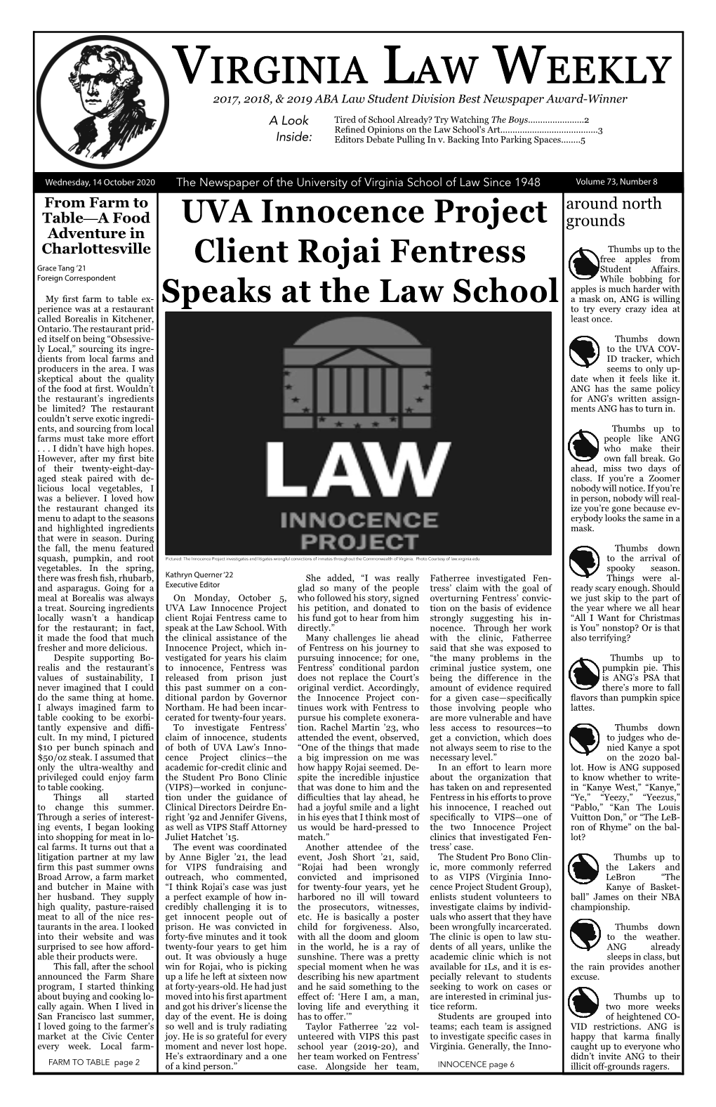 Virginia Law Weekly Virginia Law Weekly