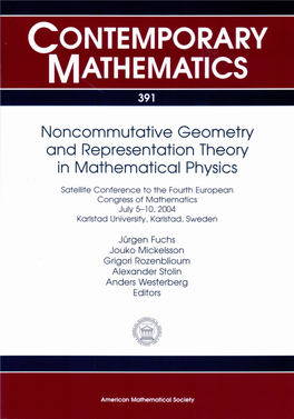 Contemporary Mathematics 391