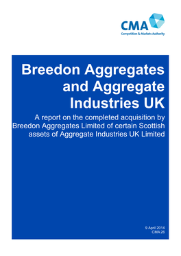 Breedon Aggregates/Aggregate Industries