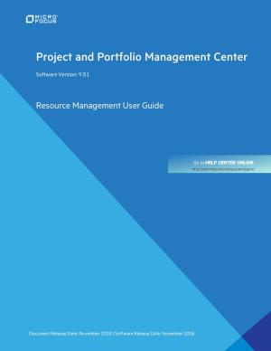 Resource Management User Guide