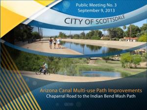 Arizona Canal Multiuse Path Public Process