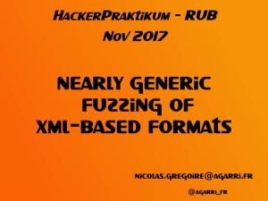 Hackerpraktikum - RUB Nov 2017
