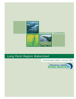 Long Point Region Watershed Characterization Report