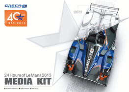 ORECA's Media Kit Is Available Here