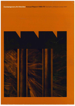 Contemporary Art Society Annual Report 1969-70