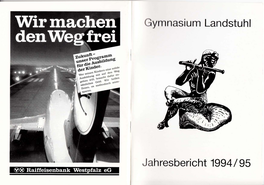 Gymnasium Landstuhl Jahresbericht 1994/ 95