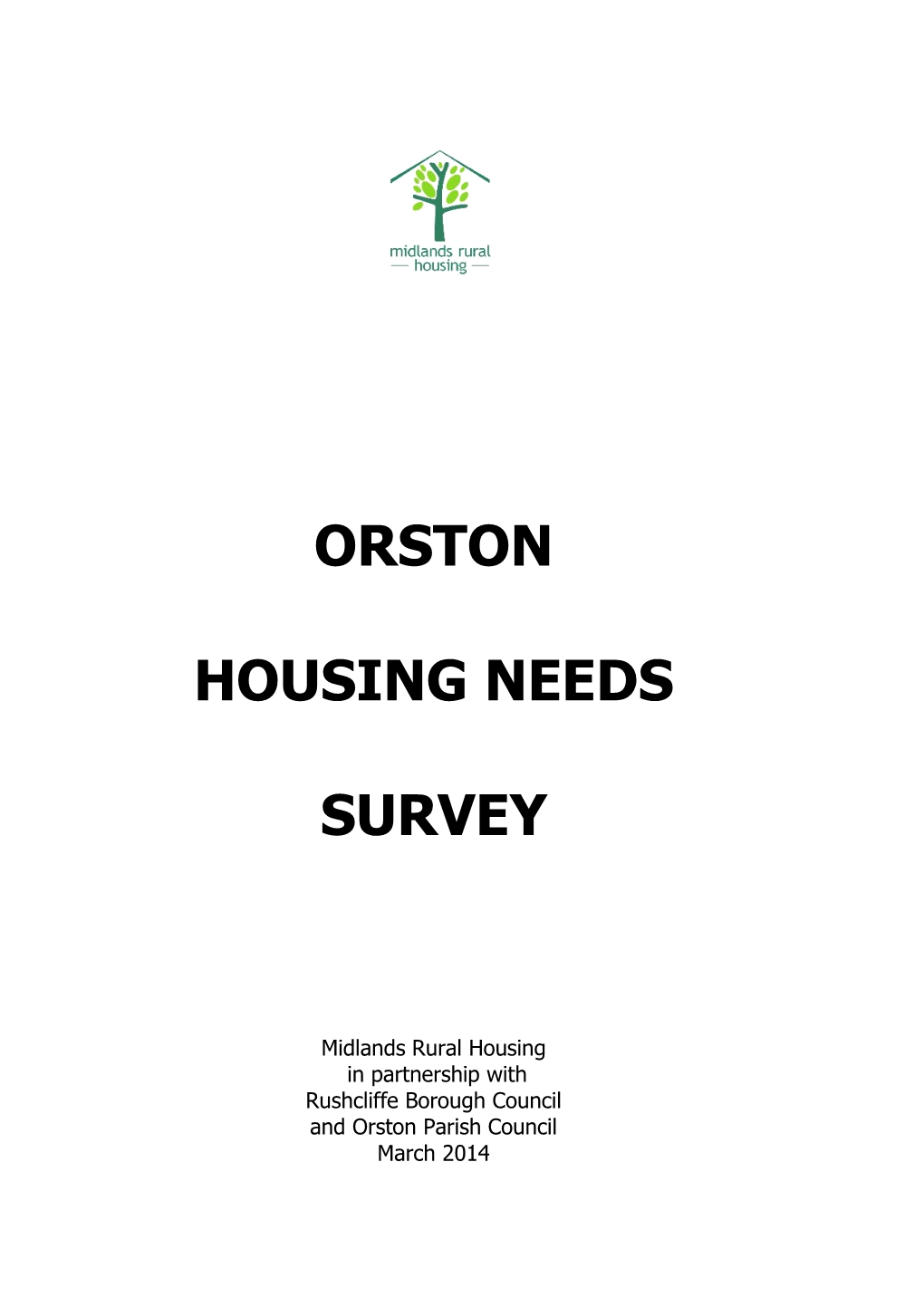 Orston Housing Needs Survey