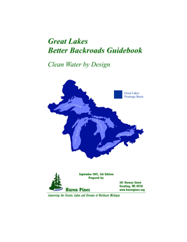 Great Lakes Better Backroads Guidebook