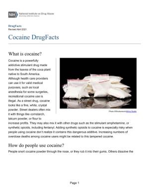 Cocaine Drugfacts