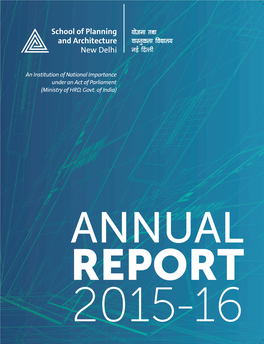 Annual Report English 2015-16 Cover